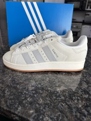 IF9617 WOMEN'S ADIDAS ORIGINALS CAMPUS 00S CASUAL SHOES GREY SZ 10.5 - Image 1 of 4
