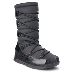 FitFlop Women’s Boot Blizz Waterproof Winter Snow Boots Black Sz 9 M (160-001) - Picture 1 of 5