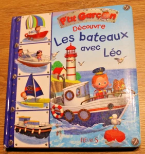 Kinderbuch - Les bateaux avec Léo (französisch) - Bild 1 von 5