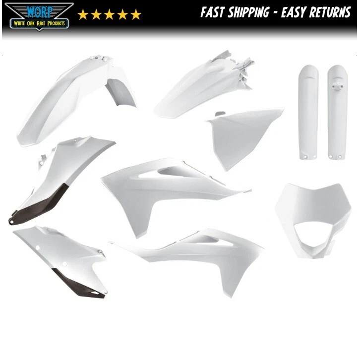 KIT PLÁSTICOS POLISPORT 21-23 GAS GAS EC-F CUBIERTAS RADIADOR GUARDABARROS CUBIERTA LATERAL Foto 1 de 1