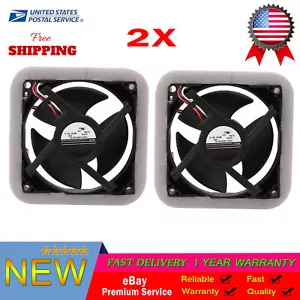 2pcs 2024 Upgraded Refrigerator Evaporator Fan Motor for Samsung RF28HMEDBSR/AA - Picture 1 of 7
