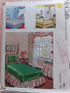 McCall's 1630 de colección doble funda, funda de almohada y patrón de falda de cama - Imagen 1 de 2