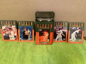 Cal Ripken,Jr. Metal Cards in Can