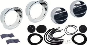 1967 - 1968 CAMARO / FIREBIRD - ASTRO DASH VENT KIT - W/ AIR WITH A/C - CHROME - Foto 1 di 1