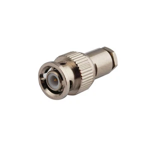 Mini-BNC Clamp Male Plug connector for LMR100,RG174,RG316 cable - Picture 1 of 5