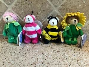 4 Radian Buzzin' & Bloomin' Garden Bears - Picture 1 of 5