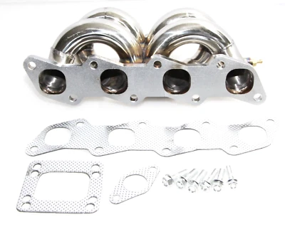Top Mount TURBO STAINLESS STEEL MANIFOLD for 89-98 NISSAN 240sx S13 S14 KA24DE  - Image 1 of 4