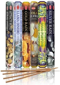 HEM assorted incense sticks pack of 6, 20 stick tubes,120 sticks total - Picture 1 of 5
