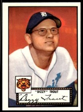 1983 Topps 1952 Reprint Series Dizzy Trout Detroit Tigers #39