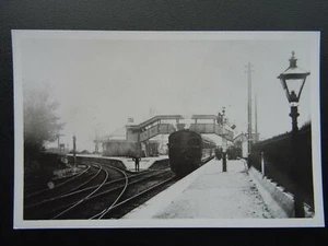 Devon YELVERTON RAILWAY STATION Locomotive c1950/60's Real Photograph 2 - Picture 1 of 2