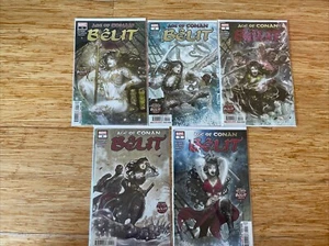 Marvel Age of Conan BELIT 1, 2, 3, 4, 5  bagged/boarded Howard, Niemczyk - Picture 1 of 6