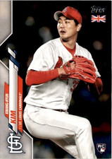 2020 Topps UK Edition RC #31 Kwang-Hyun Kim - Cardinals (BB2)