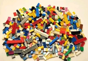 Lego 2 Libras de Mixto 2x2 2x3 2x4 2x6 2x8 2x10 Ladrillos Ciudad Star Wars MOC Lote1 - Imagen 1 de 2