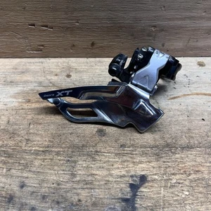 Shimano Deore XT FD-M771-10 Front Derailleur Clamp-on 34.9mm Dual Pull Top Swing - Picture 1 of 7