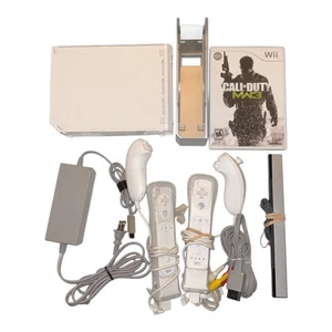 Consola de Videojuegos Nintendo Wii RVL-001 Paquete Blanco Compatible con GameCube Probado - Imagen 1 de 11