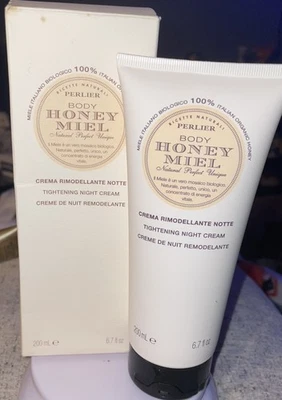 Crema de noche tensora Perlier Body Honey Miel 6,7 OZ ¡NUEVA en caja! Precintado.   Foto 1 de 4