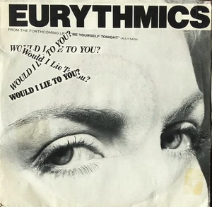 Eurythmics - Would I Lie To You? (7") (Very Good (VG)) - 3670943353 - Picture 1 of 4