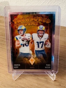 2024 Panini Phoenix International Cooper Kupp & Puka Nacua Treasured Tandems - Bild 1 von 2