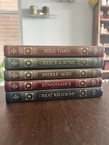 COMPLETE The Story of Man Volumes 1-5 National Geographic Society Set 1977 - Picture 1 of 9
