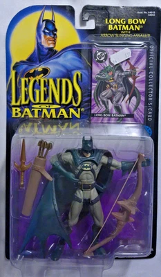 Legends of Batman arco largo Batman con flecha honda asalto Kenner 1995 nuevo en caja Foto 1 de 4