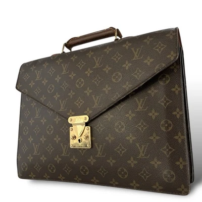 Louis Vuitton Monogram Business Bag Serviette Concierge Brown - Image 1 of 4