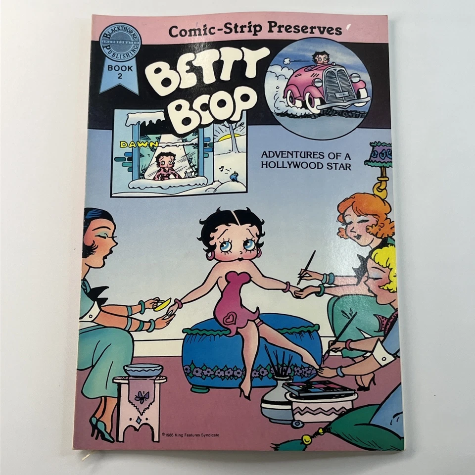 Betty Boop TPB tira cómica conserva 2-1st 1986 - Aventuras de una estrella de Hollywood Foto 1 de 4