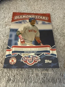 2007 Topps Opening Day Diamond Stars DS4 David Ortiz, Boston Red Sox - Picture 1 of 3