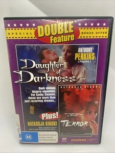 Daughter Of Darkness / Blind Terror (Double Feature DVD, 1992) VGC PAL 0 ALL - Picture 1 of 4