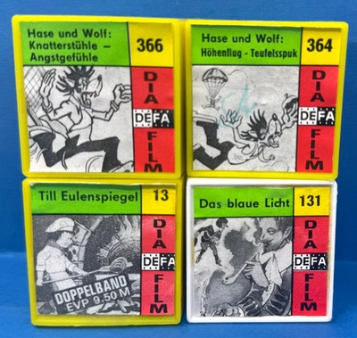 DEFA Rollfilm DIA FILM Märchen.. 4 Stück DDR Nr. 13 /131/364/366 Color /P27.10/8 - Bild 1 von 4