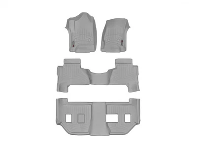 WeatherTech FloorLiner for 2015-2020 Cadillac Escalade ESV - Full Set, Grey - Image 1 of 4