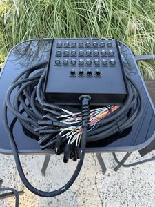 Rapco Horizon Stage Series 100' 24-Channel 4-Return Stage Snake - Picture 1 of 3