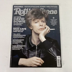 Rolling Stone Magazine David Bowie March 2013 Issue 221 Germany Import Rare - Picture 1 of 24
