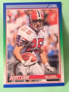 1990 Score - Scott Case #104 - Atlanta Falcons  - Picture 1 of 2