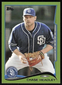 2014 Topps Green #417 Chase Headley - FREE SHIP - Picture 1 of 2
