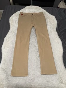 Mountain Khakis Jackson Hole Slim Tailored Fit Beige Pants Size 34x32 - Picture 1 of 8