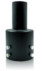 (MENGE 4) 4 Zoll Rundstange Zapfen Adapter, Schwerlast 2 3/8 - Bild 1 von 1