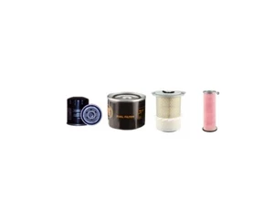 Kit Servicio de Filtro Para Thwaites Mach 026 Mini Volquete Aire Aceite Gasolina - Imagen 1 de 1