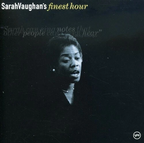 Sarah Vaughan's Finest Hour by Vaughan, Sarah (CD, 2000)