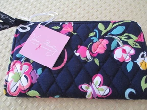  Vera Bradley ~ BÄNDER ~ AKKORDEON-GELDBÖRSE ~ BRUSTKREBSBEWUSSTSEIN ~ NEU MIT ETIKETT - Bild 1 von 5