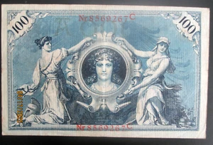 GERMANY, 100 Mark 1908, G-4 - Picture 1 of 2