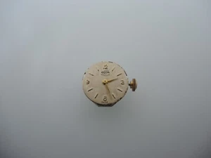 Uhrwerk AS 1012, Zifferblatt ENICAR Ultrasonic + Zeiger, movement, dial - Bild 1 von 4