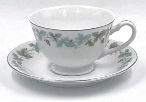 Vintage Fine China of Japan #6701 Pattern Grapevine CUP & SAUCER Replacement - Picture 1 of 11