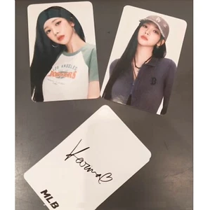 aespa KARINA x MLB 25 SS Promotional PHOTOCARD SET - 25 MAY - Bild 1 von 2