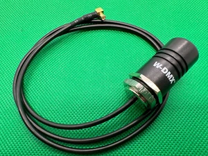 MCX Connector W-DMX Compatible Antenna Transceiver Wireless DMX 16mm Screw Mount - Picture 1 of 2