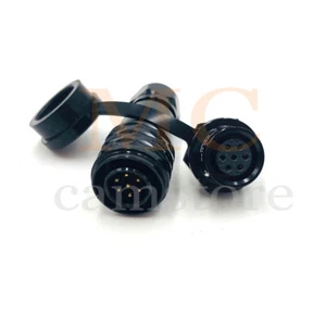 Conector impermeable de aviación de 7 pines WEIPU SA12 IP67, conector de alimentación industrial - Imagen 1 de 7