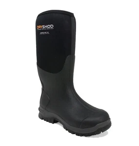 Stivali Dryshod Legend MXT Hi Nero-Neon Uomo Taglia 7 LGX-MH-BK-M07 - Foto 1 di 5