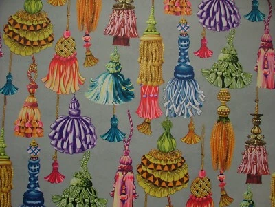 Versailles Grau Weich Polsterstoff Samt Stoff Vorhang Polster Kissen Verwendung - Bild 1 von 4