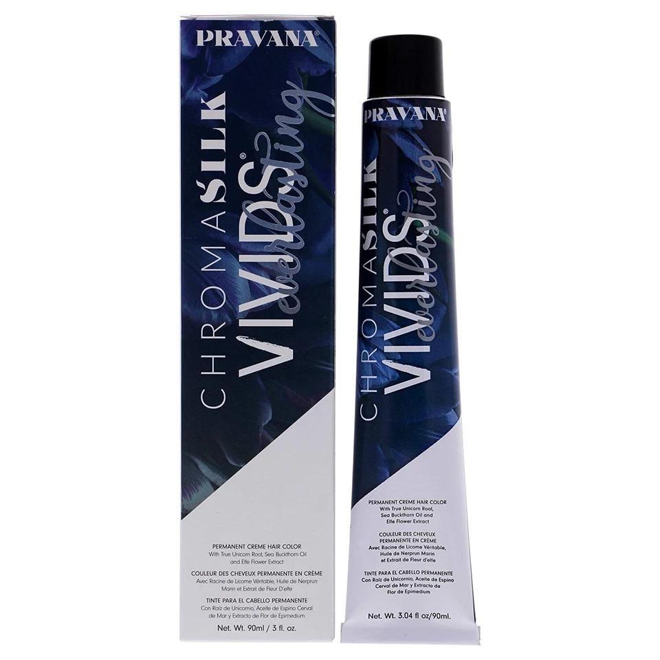 Color de cabello eterno Pravana ChromaSilk VIVIDS 3 oz., elige tu tono Foto 1 de 1