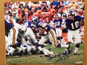 Vikings Brent McClanahan signed 8x10 w/COA pose 2 - Picture 1 of 1
