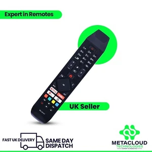 Genuine RC43141  Remote Control for Hitachi 4K Smart TV Replacement - Picture 1 of 8